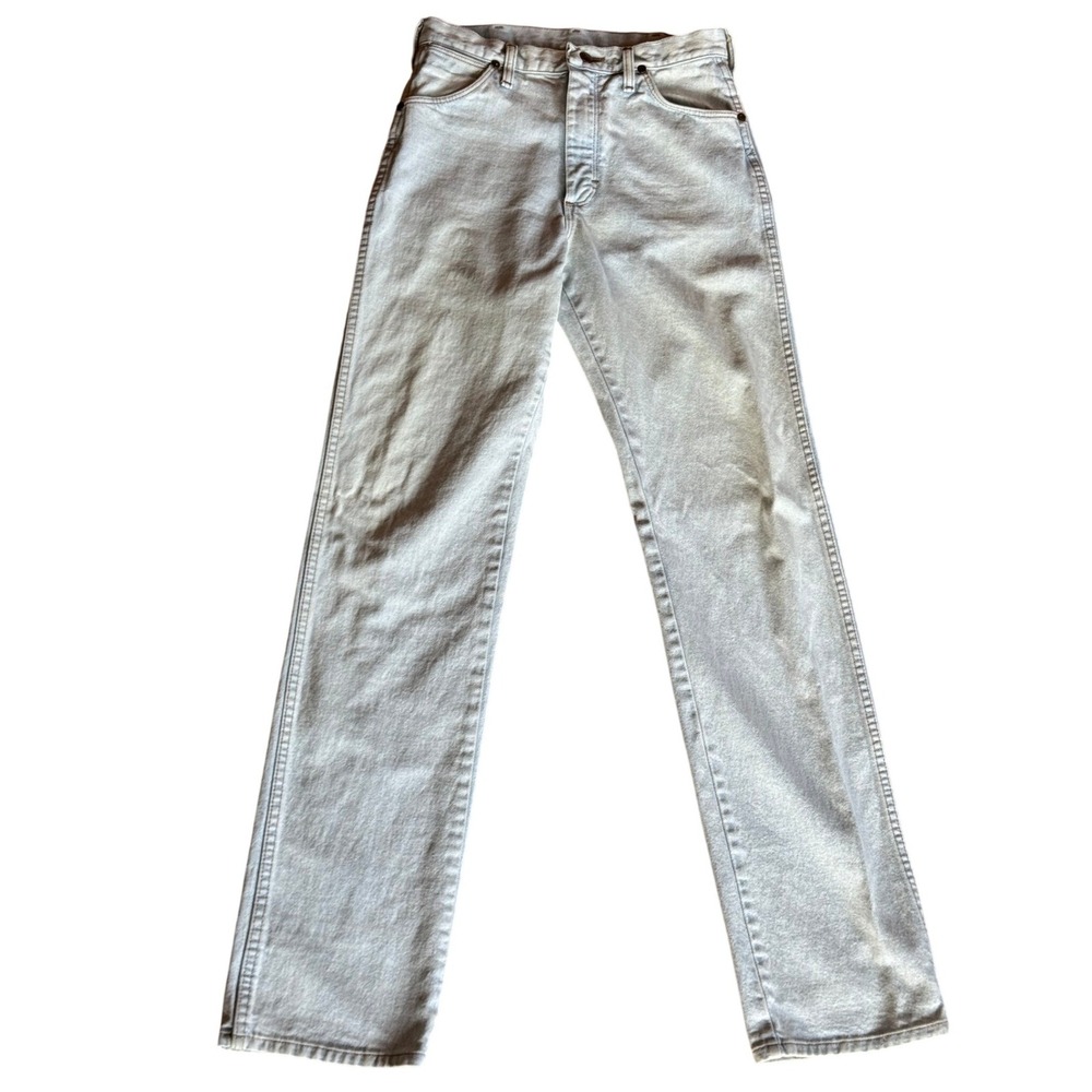 Vintage Wrangler Cowboy Cut Jeans 13MWZLF Light Wash Made in USA 30x36 Mens